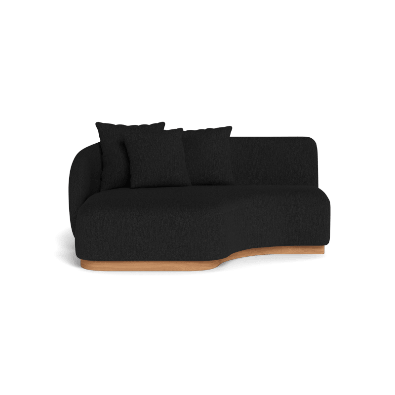 Como Curved Chaise Left