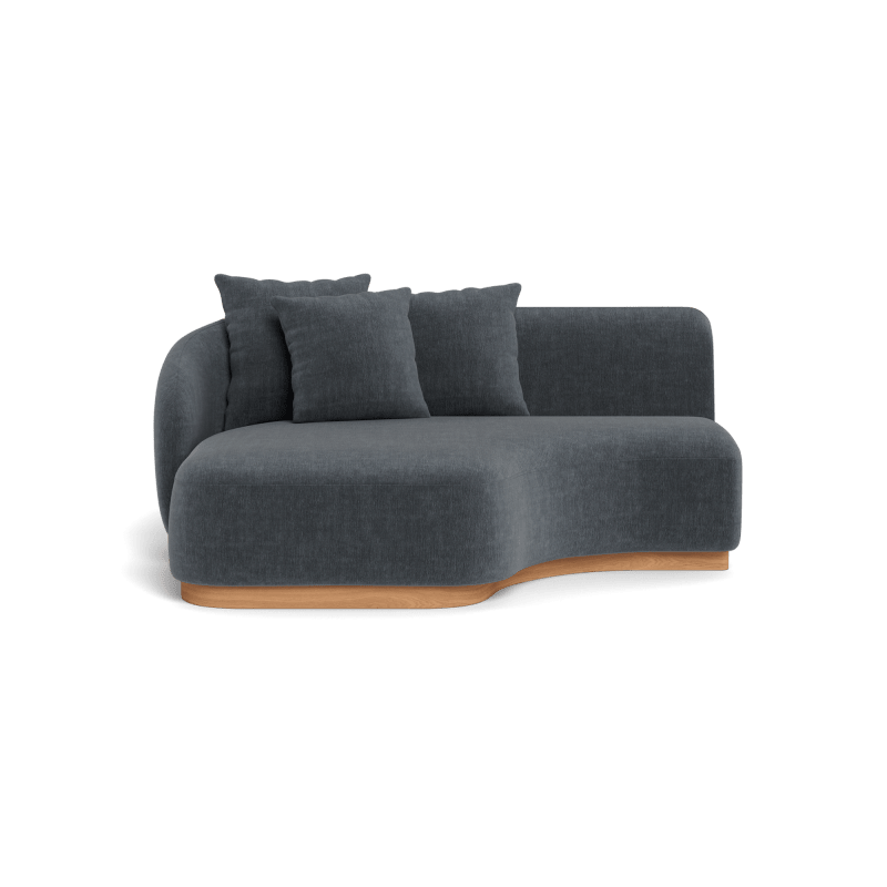 Como Curved Chaise Left
