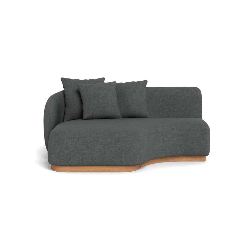 Como Curved Chaise Left