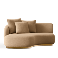 Como Curved Chaise Left