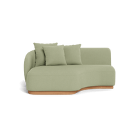 Como Curved Chaise Left