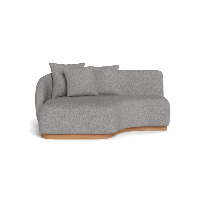 Como Curved Chaise Left