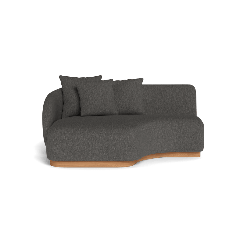 Como Curved Chaise Left