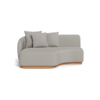 Como Curved Chaise Left