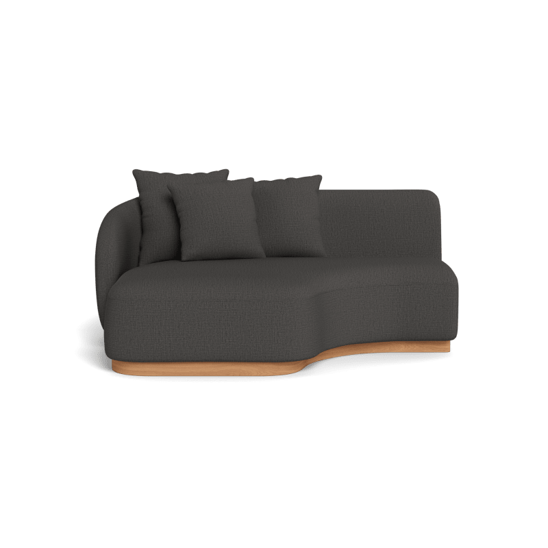 Como Curved Chaise Left