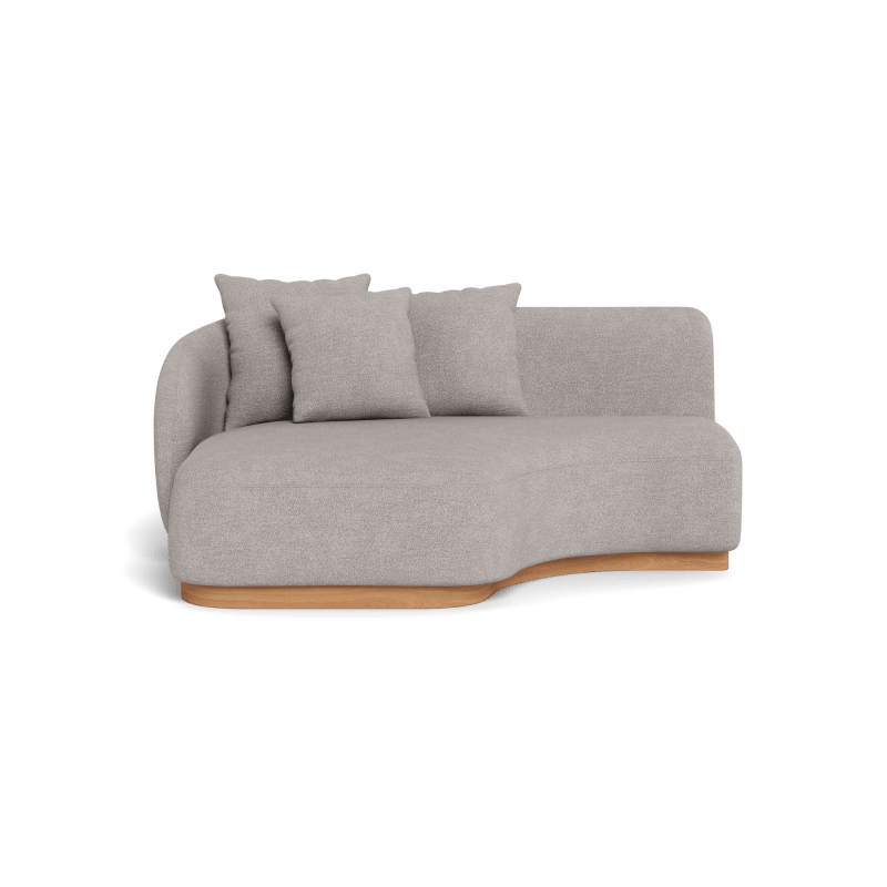 Como Curved Chaise Left