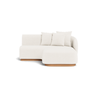 Como Curved Chaise Right