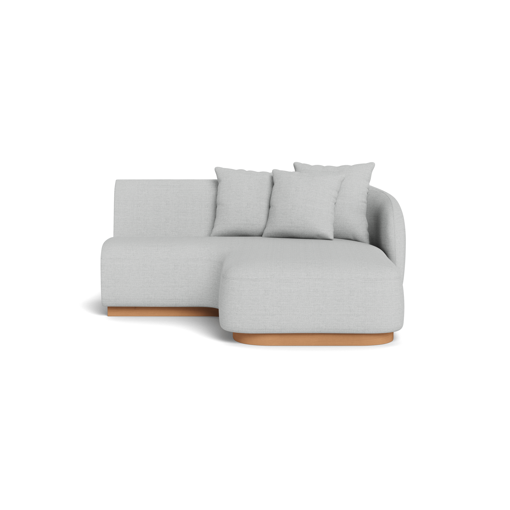 Como Curved Chaise Right