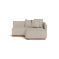 Como Curved Chaise Right