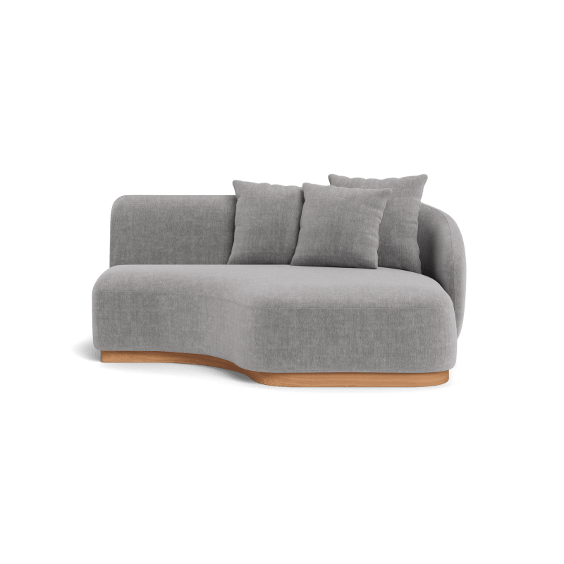 Como Curved Chaise Right