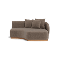 Como Curved Chaise Right