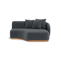 Como Curved Chaise Right
