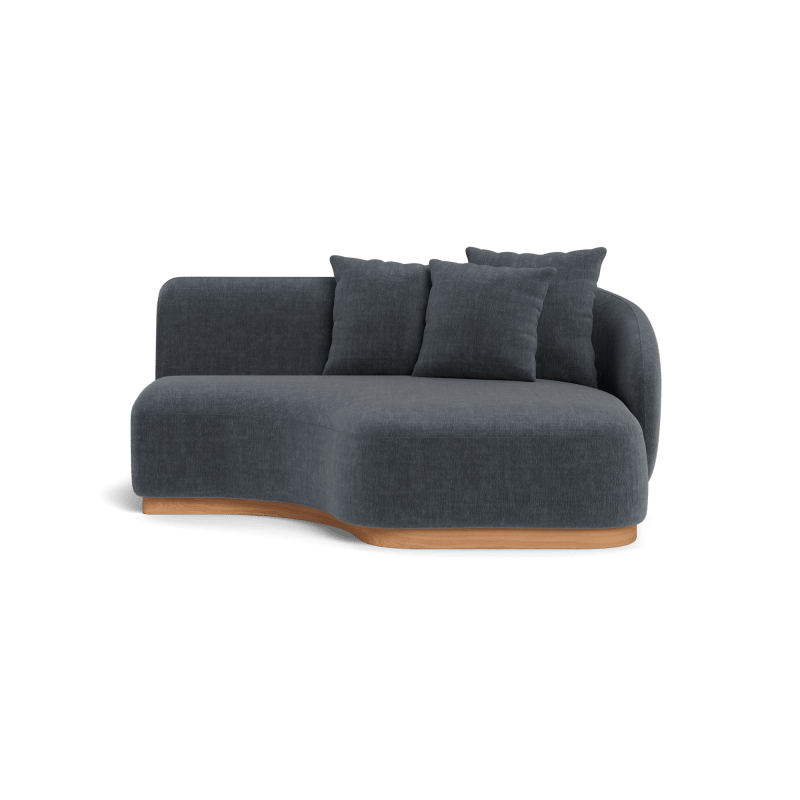 Como Curved Chaise Right