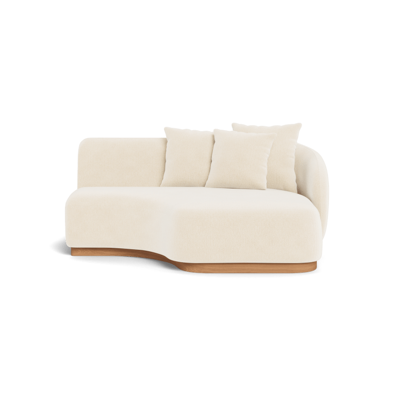 Como Curved Chaise Right