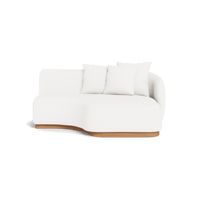 Como Curved Chaise Right