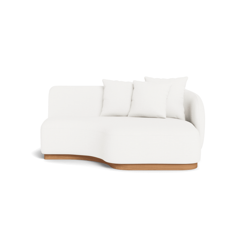 Como Curved Chaise Right