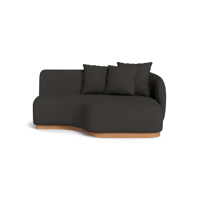 Como Curved Chaise Right