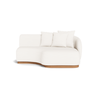 Como Curved Chaise Right
