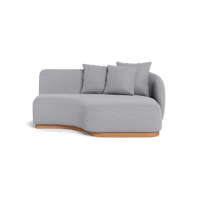 Como Curved Chaise Right