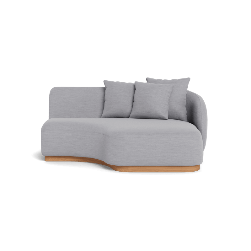 Como Curved Chaise Right