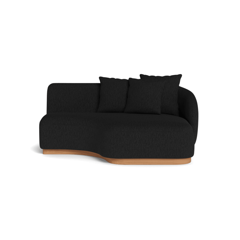Como Curved Chaise Right