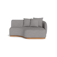 Como Curved Chaise Right