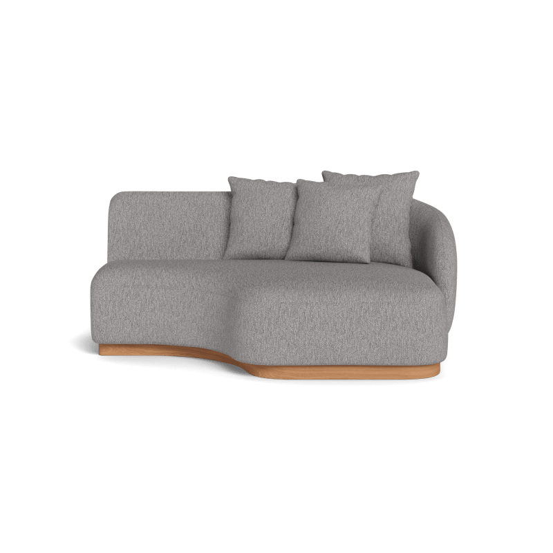 Como Curved Chaise Right