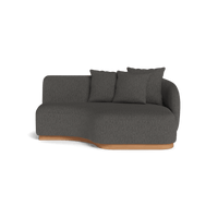 Como Curved Chaise Right