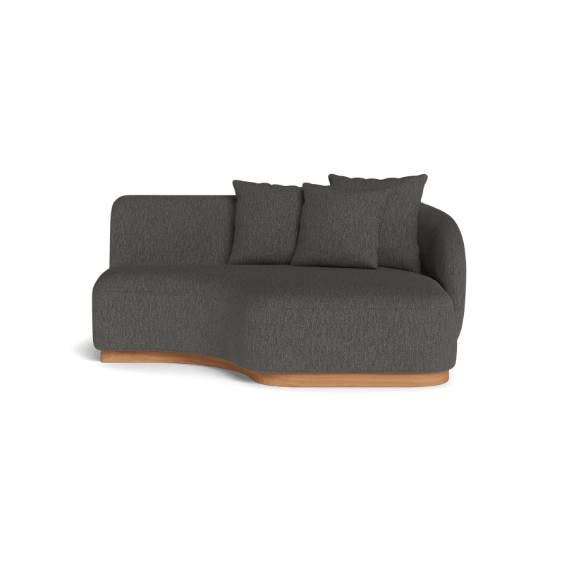 Como Curved Chaise Right