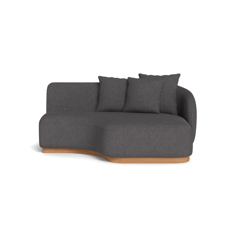 Como Curved Chaise Right