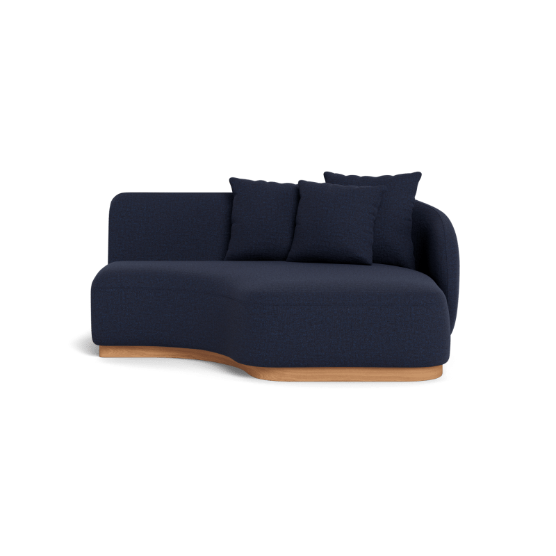 Como Curved Chaise Right