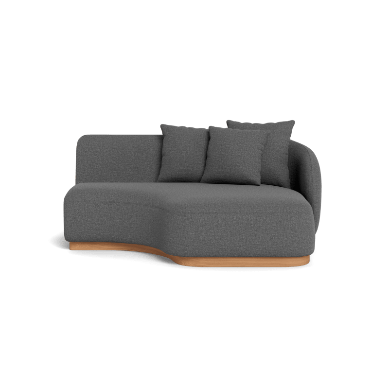 Como Curved Chaise Right
