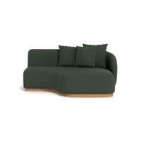 Como Curved Chaise Right