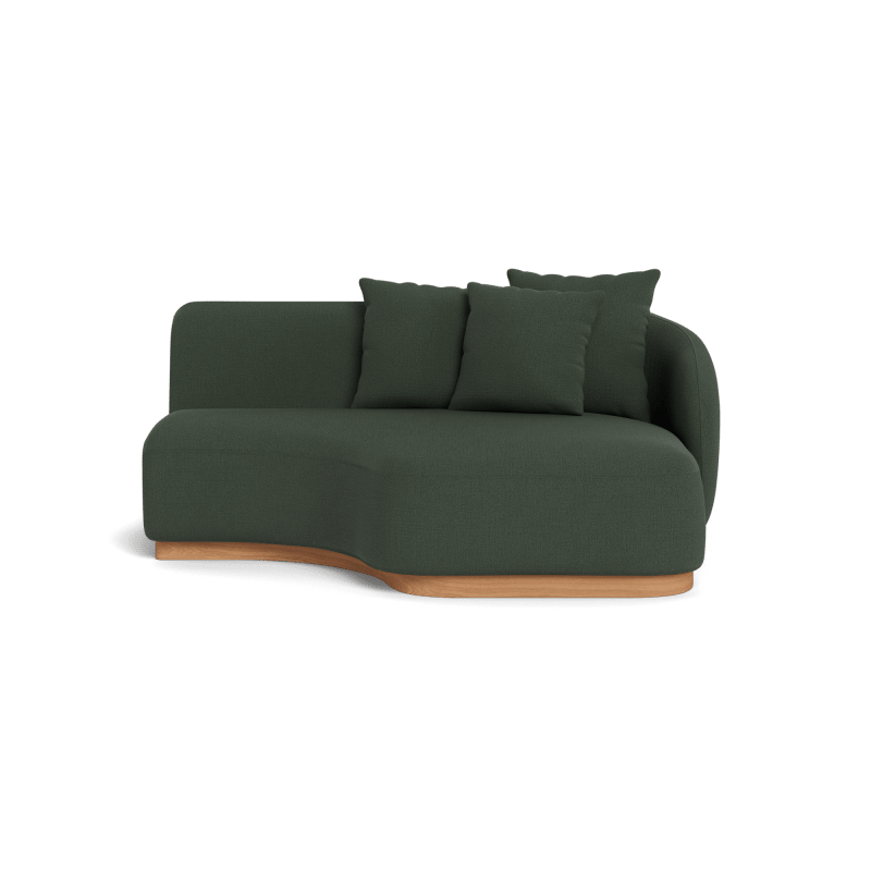 Como Curved Chaise Right