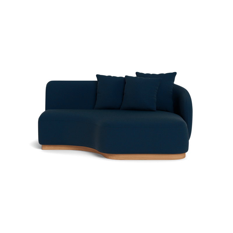 Como Curved Chaise Right