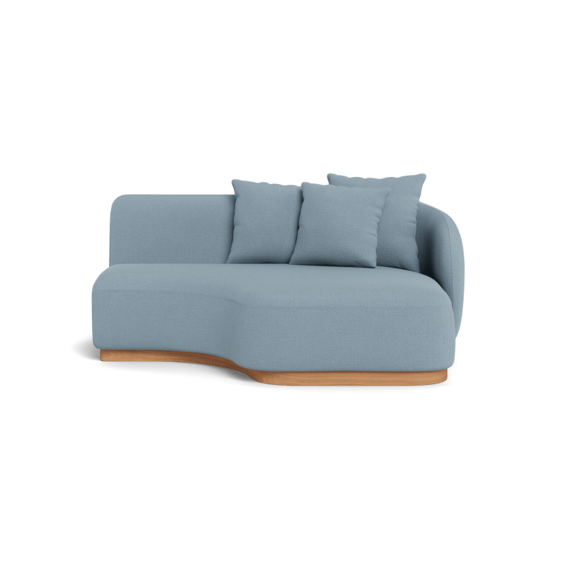 Como Curved Chaise Right