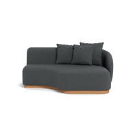 Como Curved Chaise Right