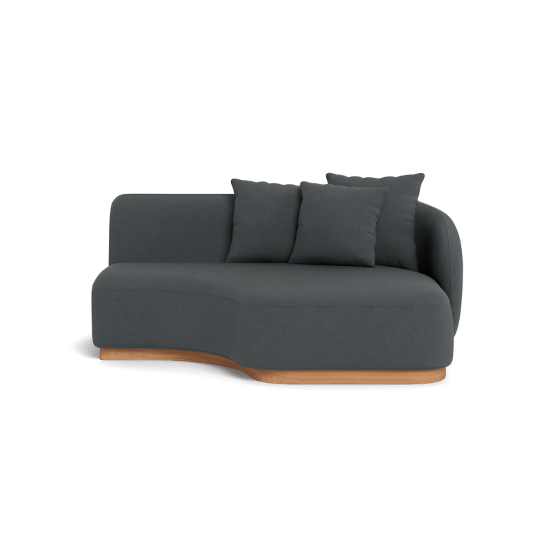 Como Curved Chaise Right