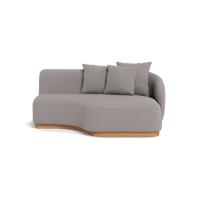 Como Curved Chaise Right