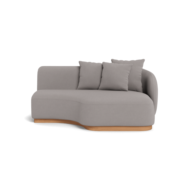 Como Curved Chaise Right