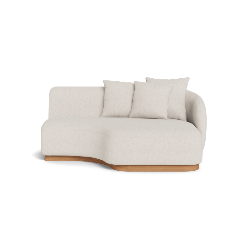 Como Curved Chaise Right