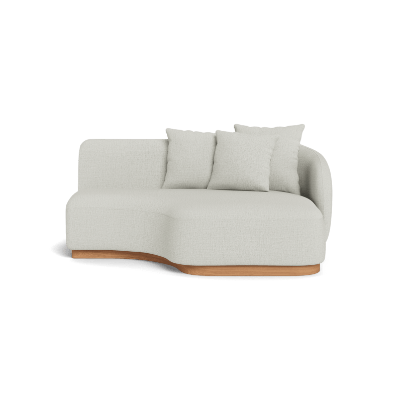 Como Curved Chaise Right