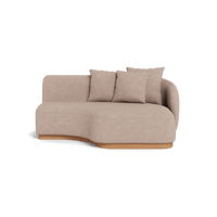 Como Curved Chaise Right