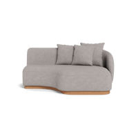 Como Curved Chaise Right
