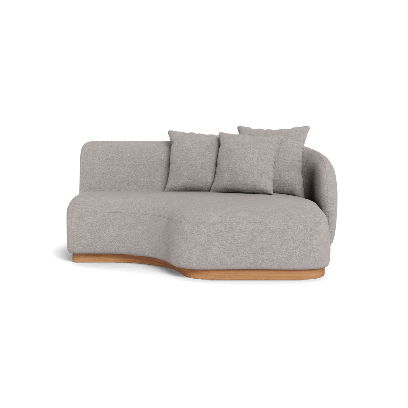 Como Curved Chaise Right