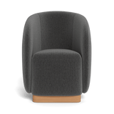 Como Dining Chair | Sealed Teak Natural, Marley Boulder,