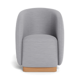 Como Dining Chair | Sealed Teak Natural, Panama Cloud,