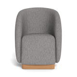 Como Dining Chair | Sealed Teak Natural, Pebble Fog,