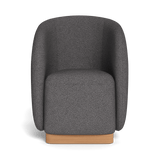 Como Dining Chair | Sealed Teak Natural, Riviera Slate,