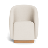 Como Dining Chair | Sealed Teak Natural, Stirling Linen,